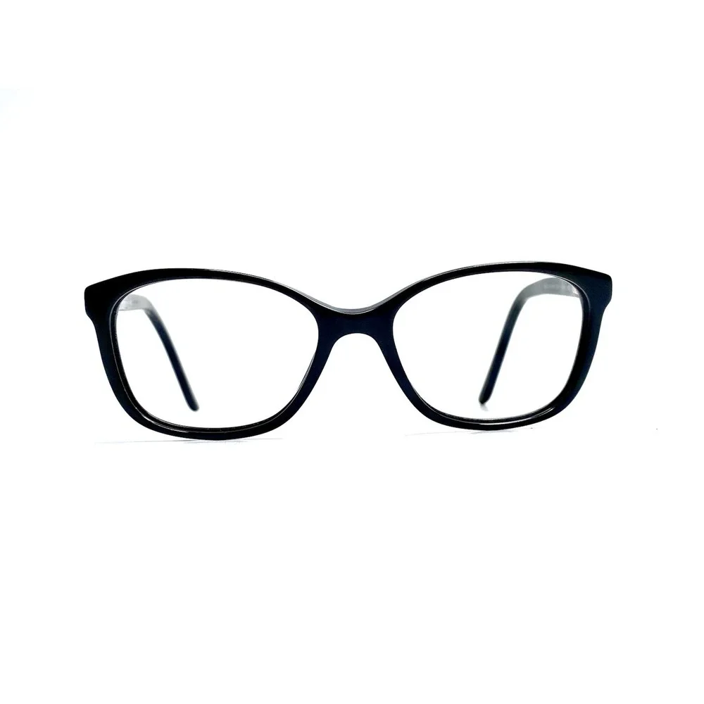 Versace Black Cat Eye Glasses Italy MOD 3147M GB1 51 16 135